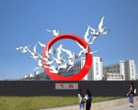 不锈钢雕塑01